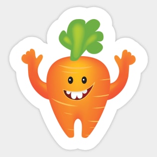 Crazy Carrot! Sticker